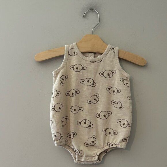 $26 ADD ON rylee + cru neutral koala romper 3-6M Hanna Andersson Mini Boden - Picture 1 of 3